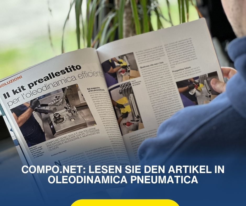 Fokus auf COMPO.NET, das vormontierte Kit für Hydraulikzylinder